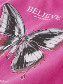 NAME IT Sweat Hoodie Diviana Strawberry Moon